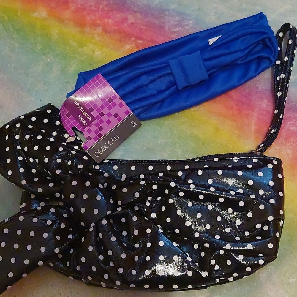 Make Up Bag and Headband